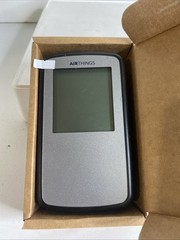 Airthings Corentium Home 223 Digital Radon Detector, Black/Gray, portable