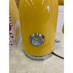 SUSTEAS Electric Kettle 57oz Hot Tea Kettle Water Boiler w Thermometer – Yellow