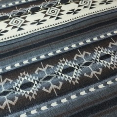 ALPACA WOOL BLANKET THROW XL KING 90×75 REVERSIBLE THICK & WARM HANDMADE ECUADOR