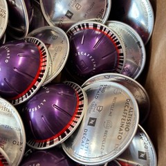 Nespresso Capsules Vertuo Altissio Decaffeinato Dark Roast Espresso 30ct LOOSE