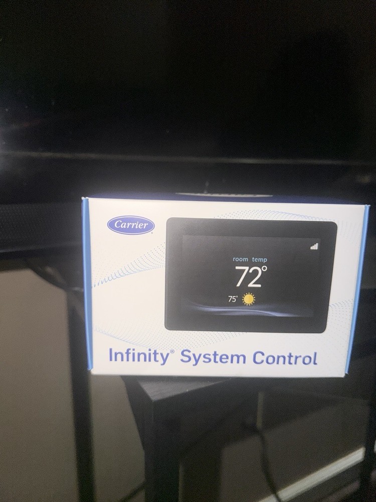 Carrier Infinity System Control Wi‑Fi Programmable Thermostat Alexa (Black)