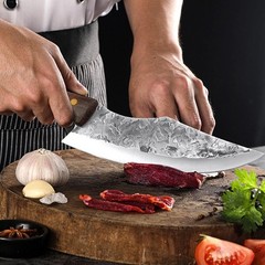 Handmade Forged Chef Knife – High Carbon Stainless Steel Kitchen Knife