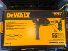 DeWALT DCH133B 20V Max 1” SDS Plus D-Handle Rotary Hammer –