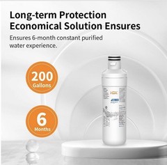 Standard Refrigerator Water Filter Replacement For LG LT1000P