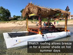 Mexican Palm Thatch Roll for Tiki Hut Roofing
