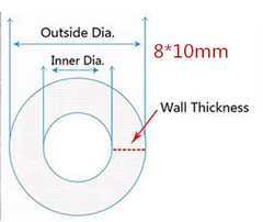 10Meters Transparent Food Grade Silicone Tube 2 4 6 8 10 12 16 20Mm Flexible Gar