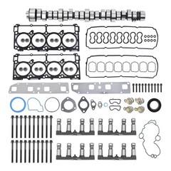 NON MDS Lifters Camshaft Cam Kit with Plugs, Head Gasket for 2005-2008 Dodge …