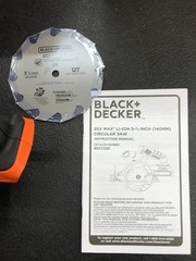 BLACK+DECKER 20V MAX* 5-1/2 In. Circular Saw – BDCCS20