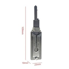 Hook & Pickup Tool Kit 2 in 1 Portable Lock Picking Set Ergonomic Handle USA
