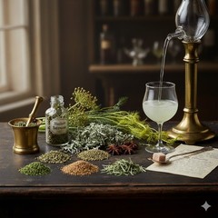 Absinthe Kit Botanic Herb Mix Wormwood Anise Fennel Many More! Potent USA
