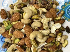 Raw Cashews Raw Almonds Raw Shelled Pistachios Fiesta Gourmet Mix by Agro Sun