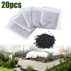 20 Pack Activated Carbon Charcoal Filter Bags Kit For Water Distiller Purifier