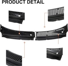 Windshield Wiper Cowl Cover Panel 1999-2007 F250 F350 F450 F550 Super Duty US