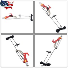 Yellow Pole Saws for Tree Trimming 7.3-27 FT Manual Pole Saw Extendable Tree