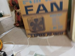 Box Fan Vintage Lakewood 20″ MCM Kmart Metal 3rd Gen Plastic D Blade 3 Speed