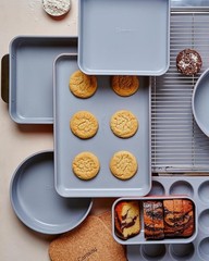 Non-Stick Ceramic Baking Sheet Naturally Slick Ceramic Coating Navy