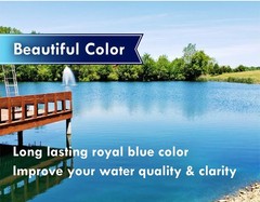 Blue Lake and Pond Dye (4 Gallon Royal – 4 Value Pack,