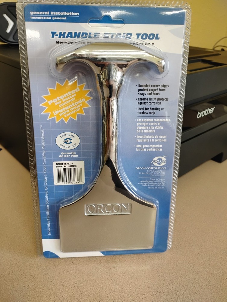 ORCON T-Handle Stair Carpeting Tool