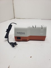 Chefs Choice Diamond Hone Knife Sharpener D202 2 Stages Made In USA Open Box