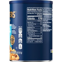 Planters Deluxe Lightly Salted Whole Cashews, 18.25 oz Canister