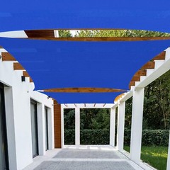 Sun Shade Sail Garden Backyard Pool Outdoor Rectangle Canopy Shelter Shade Cover