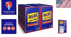 On-the-Go Dad’s Root Beer – 72 Sugar-Free Drink Mix Sticks for Anytime Enjoyment