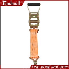 Findmall 1.5″ x 15′ Ratchet Straps J Hook 4000-lbs Heavy Duty Tie Downs 10 Pack