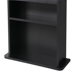 Shelf Multimedia Storage Cabinet Organizer Movie Tower Stand CD DVD Media Rack