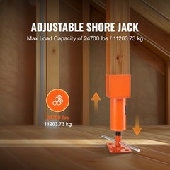 VEVOR Adjustable Shore Lift Stand Floor Roof Beam 4″x4″ House Leveling Jack Post