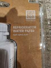 Samsung HAF-QINS/EXP Refrigerator Water Filter (Model DA97-17376B).