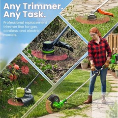 0895Trimmer line, 0.095″ x 0.5LB, 280-Foot Twisted Round Weed Eater String for