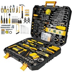168PCS General Mixed Tool Auto Repair Tool Socket Wrench Set with Storage Case