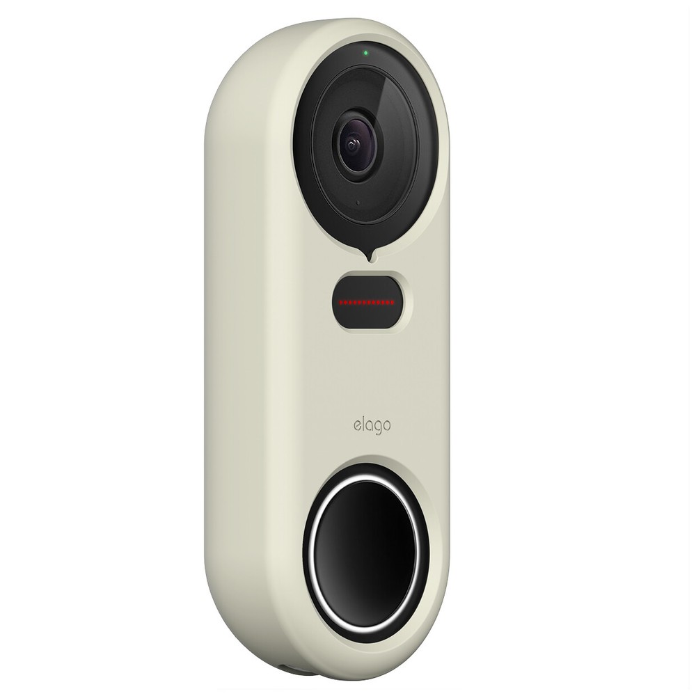 Google Nest Hello Doorbell Cover – elago® Silicone Case [Classic White]