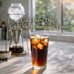 Iced Coffee Cold Brew Drip Coffee Maker Stainless Steal 400mL Borosilicate Glass