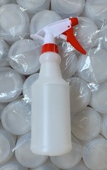 (10 PACK) 16 Oz. Heavy Duty Chemical Resistant Sprayer Spray Bottle Containers