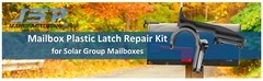 New Plastic Latch Set Kit for Solar Group Standard Mailbox Repair Latch Kit