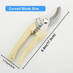 Garden Pruning Shears 2 Pack Gardening Shears Garden Scissors Stainless Steel Pr