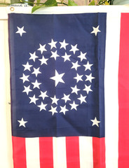 Flag United States US 34 Round Circle Stars 3 x 5 Polyester Historical American