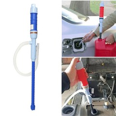 Battery Powered Electric Fuel Transfer Siphon Pump Gas Oil Water Liquid 2.2 GPM