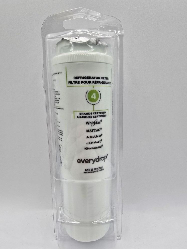 everydrop by Whirlpool Ice and Water Refrigerator Filter 4, EDR4RXD1,Single-Pack