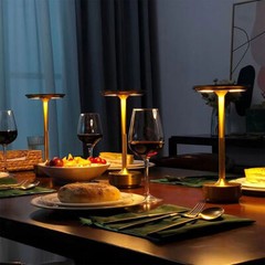 Cordless LED Touch Sensor Table Lamp Rechargeable Dimmable Bar Desk Night Light