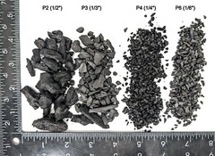 P3 1/3″ Horticultural Charcoal – FAST SHIPPING – many sizes! – Organic terrarium