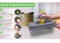 16 in 1 Vegetable Fruit Chopper Cutter Food Onion Veggie Dicer Slicer Kitchen US
