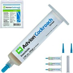 ADVION ROACH BAIT KILLER GEL – 4 Tubes – Plunger&Tips – ** FAST SHIPPING **