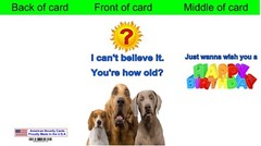 (9) DIFFERENT HUMOROUS GREETING CARDS WITH ENVELOPE. NOT AVAILABLE IN ANY STORE!