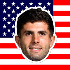United States National Team Big Head Cutout – Chris Richards, Gio Reyna