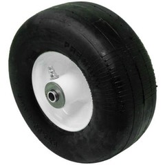 (2) Flat Free Solid Tire Front Caster Wheel 9×3.50-4 for Exmark 103-1224 103-217