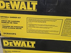 DEWALT DCE800P2 20V MAX Cordless Drywall Sander Kit w/ Battery Charger