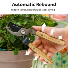 Garden Pruning Shears Pruning Scissors Garden Clippers for Trimming Rose Bonsai