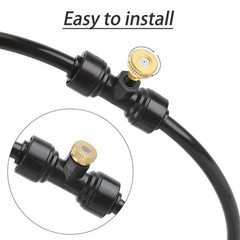 USA Misting Fan Kit Cool Patio Water Mister Spray For Cooling Outdoor 10/20/33FT